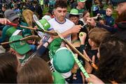 26 May 2024; Aaron Gillane of Limerick with supporters after the Munster GAA Hurling Senior Championship Round 5 match between Limerick and Waterford at TUS Gaelic Grounds in Limerick Photo by Tom Beary/Sportsfile