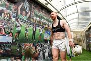 26 May 2024; Cian Lynch of Limerick makes his way back to the dressing room after the Munster GAA Hurling Senior Championship Round 5 match between Limerick and Waterford at TUS Gaelic Grounds in Limerick Photo by Tom Beary/Sportsfile