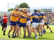 26 May 2024; Tempers flare between both sides during the Munster GAA Hurling Senior Championship Round 5 match between Tipperary and Clare at FBD Semple Stadium in Thurles, Tipperary. Photo by Michael P Ryan/Sportsfile