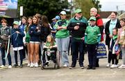 26 May 2024; Limerick supporters await the arrival of the team bus before the Munster GAA Hurling Senior Championship Round 5 match between Limerick and Waterford at TUS Gaelic Grounds in Limerick Photo by Tom Beary/Sportsfile
