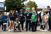 26 May 2024; Limerick supporters await the arrival of the team bus before the Munster GAA Hurling Senior Championship Round 5 match between Limerick and Waterford at TUS Gaelic Grounds in Limerick Photo by Tom Beary/Sportsfile