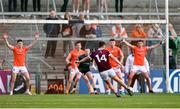 25 May 2024; John Heslin of Westmeath during the GAA Football All-Ireland Senior Championship Round 1 match between Armagh and Westmeath at the Box It Athletic Grounds in Armagh. Photo by Ben McShane/Sportsfile