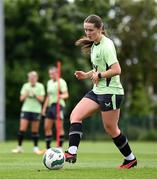 27 May 2024; Tyler Toland during a Republic of Ireland Women's training session at the FAI National Training Centre in Abbotstown, Dublin. Photo by Stephen McCarthy/Sportsfile