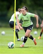 27 May 2024; Lucy Quinn during a Republic of Ireland Women's training session at the FAI National Training Centre in Abbotstown, Dublin. Photo by Stephen McCarthy/Sportsfile