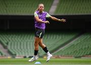 30 May 2024; Katie McCabe during a Republic of Ireland women's training session at Aviva Stadium in Dublin. Photo by Stephen McCarthy/Sportsfile