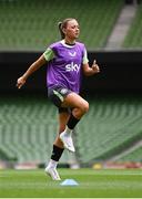 30 May 2024; Katie McCabe during a Republic of Ireland women's training session at Aviva Stadium in Dublin. Photo by Stephen McCarthy/Sportsfile
