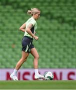 30 May 2024; Denise O'Sullivan during a Republic of Ireland women's training session at Aviva Stadium in Dublin. Photo by Stephen McCarthy/Sportsfile