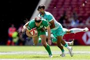31 May 2024; Billy Dardis of Ireland in action during the HSBC Men's SVNS 2024 Grand Finals Pool B match between Ireland and South Africa at Civitas Metropolitano Stadium in Madrid, Spain. Photo by Juan Gasparini/Sportsfile