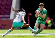 31 May 2024; Billy Dardis of Ireland in action during the HSBC Men's SVNS 2024 Grand Finals Pool B match between Ireland and South Africa at Civitas Metropolitano Stadium in Madrid, Spain. Photo by Juan Gasparini/Sportsfile