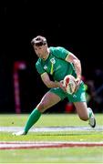31 May 2024; Billy Dardis of Ireland in action during the HSBC Men's SVNS 2024 Grand Finals Pool B match between Ireland and South Africa at Civitas Metropolitano Stadium in Madrid, Spain. Photo by Juan Gasparini/Sportsfile