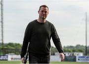 31 May 2024; Dundalk manager Jon Daly arrives before the SSE Airtricity Men's Premier Division match between Dundalk and Derry City at Oriel Park in Dundalk, Louth. Photo by Michael P Ryan/Sportsfile