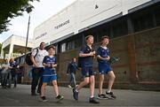 31 May 2024; Leinster supporters make their way to their seats before the United Rugby Championship match between Leinster and Connacht at the RDS Arena in Dublin. Photo by Sam Barnes/Sportsfile
