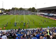 31 May 2024; A general view as Jimmy O'Brien of Leinster scores his side's second try during the United Rugby Championship match between Leinster and Connacht at the RDS Arena in Dublin. Photo by Sam Barnes/Sportsfile
