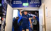 31 May 2024; Ross Molony of Leinster returns to the dressing room after his side's victory in the United Rugby Championship match between Leinster and Connacht at the RDS Arena in Dublin. Photo by Harry Murphy/Sportsfile