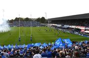 31 May 2024; A general view as the teams enter the pitch before the United Rugby Championship match between Leinster and Connacht at the RDS Arena in Dublin. Photo by Sam Barnes/Sportsfile
