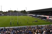 31 May 2024; A general view of a scrum during the United Rugby Championship match between Leinster and Connacht at the RDS Arena in Dublin. Photo by Sam Barnes/Sportsfile