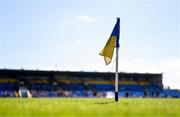 1 June 2024; A sideline flag is seen before the GAA Football All-Ireland Senior Championship Round 2 match between Roscommon and Mayo at Dr Hyde Park in Roscommon. Photo by Ben McShane/Sportsfile