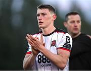 31 May 2024; Zak Bradshaw of Dundalk after the SSE Airtricity Men's Premier Division match between Dundalk and Derry City at Oriel Park in Dundalk, Louth. Photo by Michael P Ryan/Sportsfile