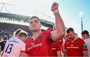 1 June 2024; Alex Kendellen of Munster after his side's victory in the United Rugby Championship match between Munster and Ulster at Thomond Park in Limerick. Photo by Seb Daly/Sportsfile