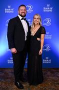 1 June 2024; Andrew Porter and Elaine Sutton on arrival at the 2024 Leinster Rugby Awards Ball at The InterContinental Hotel in Dublin. Photo by Harry Murphy/Sportsfile