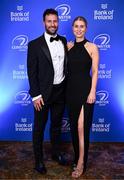 1 June 2024; Kieran and Josie Hallett on arrival at the 2024 Leinster Rugby Awards Ball at The InterContinental Hotel in Dublin. Photo by Harry Murphy/Sportsfile