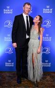 1 June 2024; Leo Cullen and Dairine Kennedy on arrival at the 2024 Leinster Rugby Awards Ball at The InterContinental Hotel in Dublin. Photo by Harry Murphy/Sportsfile