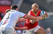1 June 2024; Simon Zebo of Munster during the United Rugby Championship match between Munster and Ulster at Thomond Park in Limerick. Photo by Seb Daly/Sportsfile