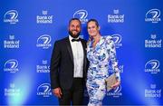 1 June 2024; Jamison Gibson-Park and Marion Kane during the 2024 Leinster Rugby Awards Ball at The InterContinental Hotel in Dublin. Photo by Harry Murphy/Sportsfile