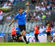 2 June 2024; Referee Brian Keon during the Christy Ring Cup final match between Kildare and Derry at Croke Park in Dublin. Photo by Ray McManus/Sportsfile