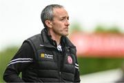 2 June 2024; Tyrone joint-manager Brian Dooher during the GAA Football All-Ireland Senior Championship Round 2 match between Tyrone and Clare at O'Neill's Healy Park in Omagh, Tyrone. Photo by Oliver McVeigh/Sportsfile