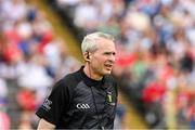 2 June 2024; Referee Fergal Kelly from Longford during the GAA Football All-Ireland Senior Championship Round 2 match between Monaghan and Louth at St Tiernach's Park in Clones, Monaghan. Photo by Philip Fitzpatrick/Sportsfile