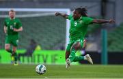 4 June 2024; Michael Obafemi of Republic of Ireland during the international friendly match between Republic of Ireland and Hungary at Aviva Stadium in Dublin. Photo by Tyler Miller/Sportsfile