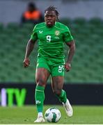 4 June 2024; Michael Obafemi of Republic of Ireland during the international friendly match between Republic of Ireland and Hungary at Aviva Stadium in Dublin. Photo by Tyler Miller/Sportsfile