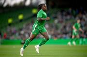 4 June 2024; Michael Obafemi of Republic of Ireland during the international friendly match between Republic of Ireland and Hungary at Aviva Stadium in Dublin. Photo by Ramsey Cardy/Sportsfile