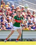 1 June 2024; Eoghan McLaughlin of Mayo during the GAA Football All-Ireland Senior Championship Round 2 match between Roscommon and Mayo at Dr Hyde Park in Roscommon. Photo by Ben McShane/Sportsfile