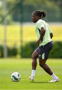 6 June 2024; Michael Obafemi during a Republic of Ireland training session at the FAI National Training Centre in Abbotstown, Dublin. Photo by Seb Daly/Sportsfile