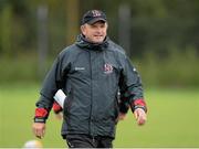 17 September 2013; Ulster head coach Mark Anscombe during squad training ahead of their Celtic League 2013/14, Round 3, match against Connacht on Saturday. Ulster Rugby Squad Training and Press Briefing, Newforge Country Club, Belfast, Co. Antrim. Picture credit: Oliver McVeigh / SPORTSFILE