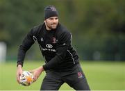17 September 2013; Ulster's Jarad Payne in action during squad training ahead of their Celtic League 2013/14, Round 3, match against Connacht on Saturday. Ulster Rugby Squad Training and Press Briefing, Newforge Country Club, Belfast, Co. Antrim. Picture credit: Oliver McVeigh / SPORTSFILE