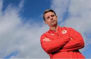 19 September 2013; St Patrick's Athletic's Ger O'Brien after a press conference ahead of their Airtricity League Premier Division match against Dundalk on Friday. St Patrick's Athletic Press Conference, Richmond Park, Dublin. Picture credit: Pat Murphy / SPORTSFILE