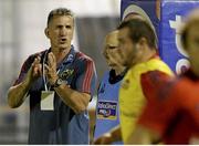 20 September 2013; Munster head coach Rob Penney. Celtic League 2013/14, Round 3, Benetton Treviso v Munster, Stadio Monigo, Treviso, Italy. Picture credit: Roberto Bregani / SPORTSFILE