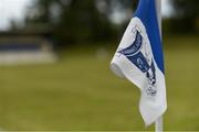 8 June 2024; A view of a sideline flag before the LGFA All-Ireland U14 Championship Silver Final match between Offaly and Donegal at Carrigallen GFC in Calloughs, Leitrim. Photo by Tom Beary/Sportsfile