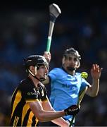 8 June 2024; David Blanchfield of Kilkenny in action against Danny Sutcliffe of Dublin during the Leinster GAA Hurling Senior Championship final match between Dublin and Kilkenny at Croke Park in Dublin. Photo by Piaras Ó Mídheach/Sportsfile