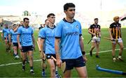 8 June 2024; Paddy Doyle of Dublin, right, before the Leinster GAA Hurling Senior Championship final match between Dublin and Kilkenny at Croke Park in Dublin. Photo by Seb Daly/Sportsfile