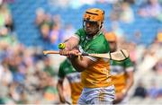 8 June 2024; Cillian Kiely of Offaly during the Joe McDonagh Cup final match between Laois and Offaly at Croke Park in Dublin. Photo by Seb Daly/Sportsfile