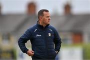 9 June 2024; Antrim manager Andy McEntee before the Tailteann Cup preliminary quarter-final match between Antrim and London at Corrigan Park in Belfast. Photo by Stephen Marken/Sportsfile
