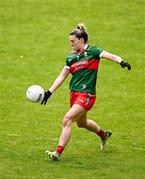 9 June 2024; Danielle Caldwell of Mayo during the TG4 All-Ireland Ladies Football Senior Championship Round 1 match between Dublin and Mayo at Parnell Park in Dublin. Photo by Seb Daly/Sportsfile