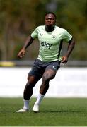 10 June 2024; Michael Obafemi during a Republic of Ireland training session at Estádio de São Miguel in Gondomar, Portugal. Photo by Stephen McCarthy/Sportsfile