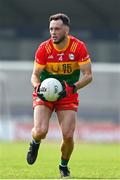 1 June 2024; Eric Molloy of Carlow during the Tailteann Cup Group 3 Round 4 match between Wicklow and Carlow at Parnell Park in Dublin. Photo by Daire Brennan/Sportsfile