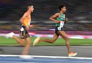 12 June 2024; Efrem Gidey of Ireland competes in the men's 10,000m final during day six of the 2024 European Athletics Championships at the Stadio Olimpico in Rome, Italy. Photo by Sam Barnes/Sportsfile