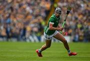 9 June 2024; Gearóid Hegarty of Limerick during the Munster GAA Hurling Senior Championship final match between Clare and Limerick at FBD Semple Stadium in Thurles, Tipperary. Photo by Brendan Moran/Sportsfile
